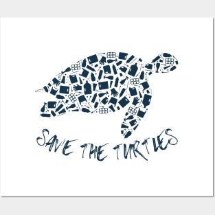 Save The Turtles Posters and Art